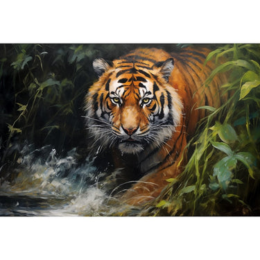 Tiger Painting Canvas